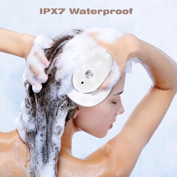 Electric Head Massager Waterproof  Red Light Care Handheld Massager 4 Detachable - Picture 4 of 11